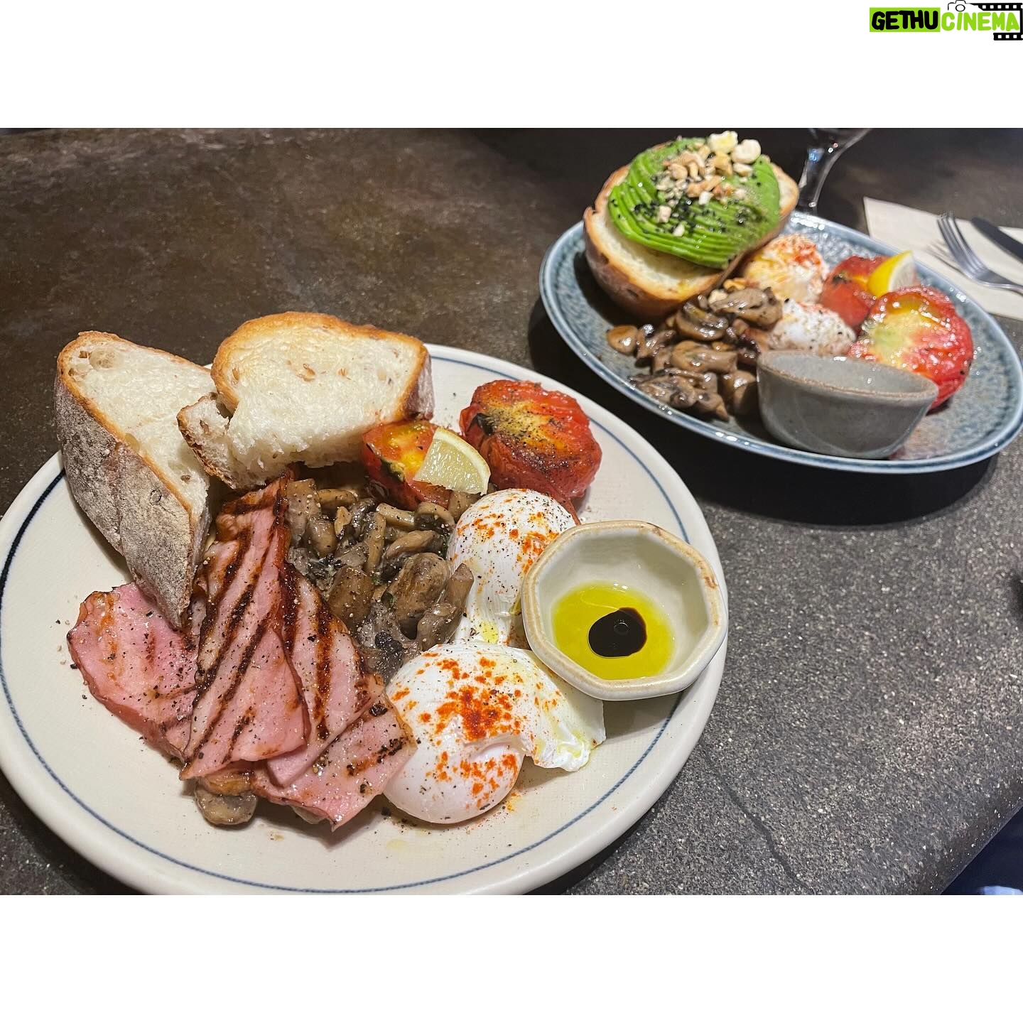 Erina Mano Instagram - ちょっと前に 久しぶりに会えた友達とブランチへ...🍽️ . . ここのブランチがとにかく美味しかったの🤍 パンとポーチドエッグ以外は種類がたくさんある中から いくつでも足すことができるんたけど 待ってる間にものすごく悩んだ結果 マッシュルームと焼きトマトとベーコンにしてみました🍅 またこの組み合わせを食べたいなぁ。って思うし 違うのも食べたいなぁ。とも思うから 次行く機会があったときも同じくらい悩みそう😂🍽️ #ブランチ #休日 #久しぶりの再会 #ずっと話してた
