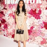 Erinn Westbrook Instagram - Stepping out with @dior @diorbeauty. ✨ Thank you for another wonderful evening. 🤍💐🩷 #MissDior #LoveOutLoud #MissDiorParfum