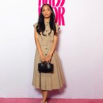 Erinn Westbrook Instagram - Stepping out with @dior @diorbeauty. ✨ Thank you for another wonderful evening. 🤍💐🩷 #MissDior #LoveOutLoud #MissDiorParfum