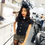 Erinn Westbrook Instagram - Showing up to “Casual Fridays” like... 😏🎩💋✨ Hope you guys enjoy Season 2 of @insatiable . NOW STREAMING!