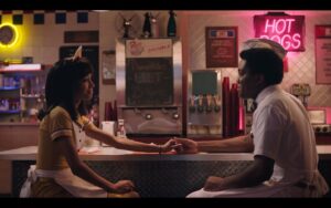 Erinn Westbrook Instagram - TONIGHT. ❤️ Travel through time with Tabitha Tate on @thecwriverdale. Many thanks to @writerras for the opportunity to lead this episode “Angels in America,” @evkmartin   our talented & committed writers for the beautiful story and @claudiayarmy for her vision and collaborative spirit. To our crew: nothing would be possible without your hard work, thank you. Although Riverdale is, in so many ways, a land of the fantastical, I’m grateful to touch upon important issues that were (& are) very much real in this ep. Don’t miss it. ❤️