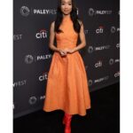 Erinn Westbrook Instagram - Thank you for a wonderful afternoon, @paleycenter ! 🧡💕 #paleyfest