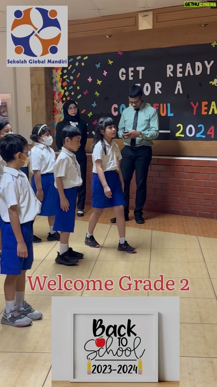 Errina GD Instagram - Yeay Grade 2 🩷 #grade2 #backtoschool #primaryschool #sekolahglobalmandiricibubur