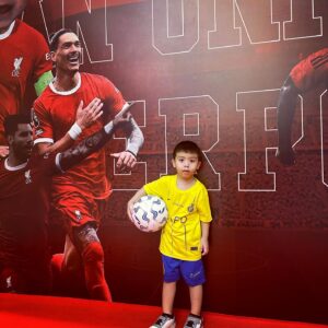 Errina GD Instagram - Birthday Party ABANG L ❤️⚽️