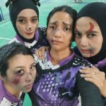 Errina GD Instagram - Halloween party nya anak Genta Squad neeeh tsay…. 💜🏸 #gentasquad #gentasquadbc
