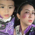 Errina GD Instagram - Halloween party nya anak Genta Squad neeeh tsay…. 💜🏸 #gentasquad #gentasquadbc