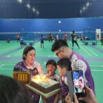 Errina GD Instagram - Halloween party nya anak Genta Squad neeeh tsay…. 💜🏸 #gentasquad #gentasquadbc