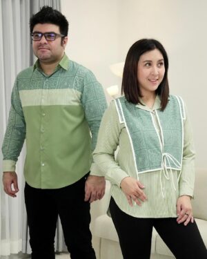 Errina GD Instagram - Warna Sage BEST SELLER 😍 
Yuk Gaizse Gercepin @lenshan.id 
Kburu kehabisan… DIERA COUPLE SET SAGE nya..