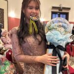 Errina GD Instagram - Yeaay.. akhirnya lepas dr nmanya bangku sekolahan sma yah 🥰😘 smoga kdepannya lbh sukses melanjutkan perjuangan ke bangku kuliah.. pkoknya all the best kk lopyu🩷 Mua hits @ferry_makeupartist mksh dah d makeup in🩷