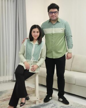 Errina GD Instagram - Warna Sage BEST SELLER 😍 
Yuk Gaizse Gercepin @lenshan.id 
Kburu kehabisan… DIERA COUPLE SET SAGE nya..