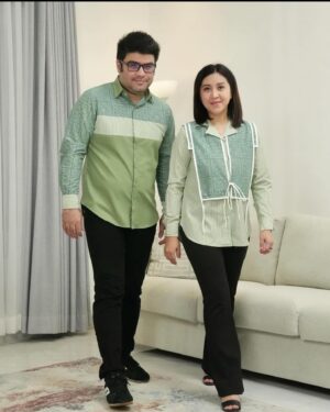 Errina GD Instagram - Warna Sage BEST SELLER 😍 
Yuk Gaizse Gercepin @lenshan.id 
Kburu kehabisan… DIERA COUPLE SET SAGE nya..