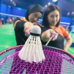 Errina GD Instagram - Hey @gentasquad.bc 🏸 tetep duet pink purple 🩷💜