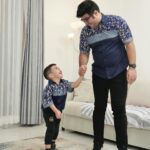 Errina GD Instagram - Diera Family set Navy from @lenshan.id 💙
