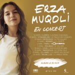 Erza Muqoli Instagram - Samedi je vous annonçais la sortie de mon tout premier album solo le 25 octobre prochain. Tellement heureuse de pouvoir vous dire maintenant que je chanterai mes chansons sur scène à partir du mois de mars 2020 (lien dans la bio) Nancy, Strasbourg, Bordeaux, Rennes, Roubaix, Lyon, Marseille, Le Havre, Bruxelles et à l’Olympia de Paris 😱😍 Trop hâte de vous retrouver ! Qui sera là? .. .. . . . 📷 @julien_mignot