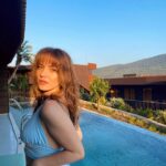 Eslem Akar Instagram - gerçek bir goldenhour💙🌞