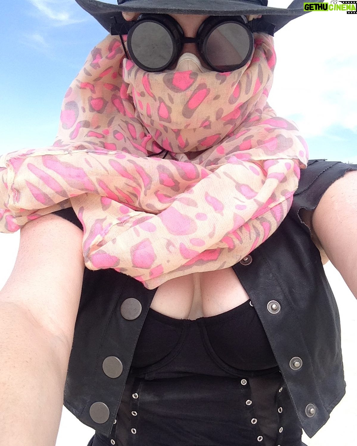Esmé Bianco - 15K Likes - More #burningman memories, I think I might bust out this look again, seems pretty fitting for our current circumstances here in California