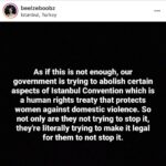Esmé Bianco Instagram - The “why” behind #challengeaccepted I stand in solidarity with my sisters around the globe as we continue to fight to end violence against womxn. You can learn more from the following orgs @auturkishculturalclub @morcati_vakfi @tapvakfi @ucansupurgeder @cinselsiddetlemucadeledernegi thank you for this post @beelzeboobz 🖤