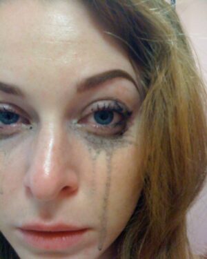 Esmé Bianco Instagram - 🖤 This post is not intended to glamorize depression. It’s intention is to show you that behind every image there hides a story 🖤 In this photo I have on a full face of makeup as I’d just stepped off stage after performing a sold out burlesque show. My career was flourishing, but behind the smiles and sparkles I was deeply unhappy. I was suffering horrendous panic attacks numerous times a day, to the point that either leaving or returning to my home would trigger an episode. My eyelashes had begun to fall out from stress. I couldn’t eat without crippling stomach pain. I was in an abusive relationship although I had idea at the time what was happening to me. I actually sent this photo to my abuser as a cry for help, hoping he would see my suffering and do something, but of course he did not. I contemplated suicide but having lost several friends and my aunt to suicide I knew that I couldn’t do it, and for that I was incredibly angry. It was one of the darkest times of my entire life and I feel very lucky to have survived. But survive I did. 

I know right now someone is reading this who is feeling like I did back then. I want you to know you are not alone. You matter. You are needed on this earth, even if you don’t know the reason why just yet. I know it’s dark and very, very lonely where you are. But I hope that somehow you find the strength to hold on until tomorrow. Don’t be afraid to reach out for help, the support is there for YOU and there is no shame in asking for it. Please take care of yourselves and one another, now more than ever we need to reach out a hand with love and compassion #worldsuicidepreventionday #youmatter #mentalhealthawareness #domesticviolenceawareness