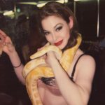 Esmé Bianco Instagram - A little throwback for my birthday 🥳 Backstage at Erotica (?) sometime in the early mid 2000s. What a wild ride it’s been! 🎉