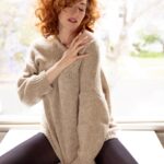 Esmé Bianco Instagram - Sweater weather has arrived here in LA and it’s just in time for the autumn equinox tomorrow. This marks the beginning of fall and the season of letting it go, baby! 🍂 I’m working on letting go of control (or should I say the illusion of control) and like a falling leaf caught on the breeze, dancing through life with a little more ease (didn’t rhyme that on purpose but it’s cute so it stays). What are you letting go of? Photographed by @itstroyjensen Glam @itstroyjensen Produced by @jarekaddison Styling @itstroyjensen Sweater @socialbutterflieslosangeles