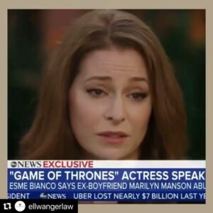 Esmé Bianco Instagram - #Repost @ellwangerlaw 
・・・
Thank you @goodmorningamerica for speaking with our client, Esmé Bianco, and letting her share her story. Esmé and Ellwanger Law hope this will empower survivors to come forward and speak their truth.

_________________

#believesurvivors #timesup #womenempowerment #womensrights #womensrightsarehumanrights #supportsurvivors #equalrights #equalrightsattorneys