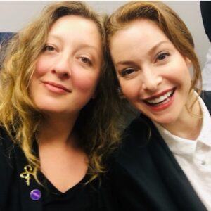 Esmé Bianco Instagram - Happy birthday to this beautiful being  @smashleywalters 🥳🥂🎂 Girl, I know you’ve had a tough year, but watching you grow and continue to blossom I couldn’t be prouder of you. You’re a gorgeous, inspiring badass and I hope this next year is full of the magic (and Rammstein) you deserve. You are family. Thank you for always having my back, I’ll forever have yours. I love you and wish we could be together today 💜💜💜💜💜💜