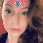 Esmé Bianco Instagram - Prying open my third eye 👁 In recent months I have been dedicating myself to a practice of opening my third eye, and it has been so illuminating. It’s revealing so much about who I am, the nature of the universe, and given me exceptional clarity about people and situations who are no longer serving me. I am so grateful for this journey 🙏🏻