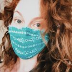 Esmé Bianco Instagram - Gratitude 🙏🏻 Despite the pain, sadness and grief, this pandemic constantly reminds me of the healing power of kindness. So thankful to the neighbour who made me this face mask. Generosity and love will pull us through this #alonetogether