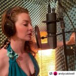 Esmé Bianco Instagram - #Repost @andycaldwell (link to LIKE A GHOST in bio) ・・・ That day we were in the studio recording the vocals for 'Like A Ghost' w/ @esmebianco🎙