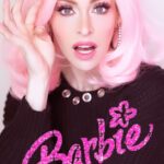 Esmé Bianco Instagram - 🩷🩷🩷🩷 Glam and photographed by @itstroyjenson featuring NYX X BARBIE makeup collection by @nyxcosmetics Thanks @thearchshow @millastoneofficial @astarazma and @jarekaddison @my_dark_design #barbie #barbiemovie