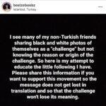 Esmé Bianco Instagram - The “why” behind #challengeaccepted I stand in solidarity with my sisters around the globe as we continue to fight to end violence against womxn. You can learn more from the following orgs @auturkishculturalclub @morcati_vakfi @tapvakfi @ucansupurgeder @cinselsiddetlemucadeledernegi thank you for this post @beelzeboobz 🖤