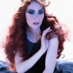 Esmé Bianco Instagram - Season of the witch 🖤 Photographed by @itstroyjensen Glam @itstroyjensen Produced by @jarekaddison Styling @itstroyjensen and @thearchshow #halloween #onceagothalwaysagoth