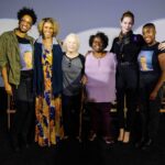 Esmé Bianco Instagram – What an honor it was to sit on a panel with these inspiring women for a thoughtful discussion about domestic violence this past weekend. The panel followed @mlangford723 stunning short film The Three Phases of Isa @thethreephasesofisafilm 💜

#domesticviolenceawarenessmonth