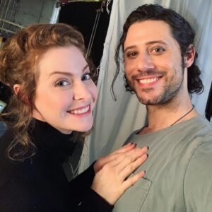 Esmé Bianco Instagram - Love that we finally got to work together @halebofosho @magicianssyfy Such a treat 💕✨⏳ #themagicians