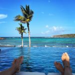 Estelle Lefébure Instagram - On est bien ….✨🙌 @constancecdlf #relax #lovelife