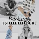 Estelle Lefébure Instagram - En coulisses avec @estellelefebure_orahe.   Complice de « ELLE » depuis ses débuts, la top prend à nouveau la pose pour nous au bord de l’océan. Elle nous confie ses astuces forme et beauté, son engagement pour la planète et ses vacances idéales.   Découvrez son interview dans le lien en bio et dans le magazine actuellement en kiosque, également disponible en version numérique.    #estellelefebure #backstage #ellefrance #ellemagazine