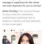 Esther Povitsky Instagram –