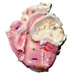 Esther Povitsky Instagram - Awan is Loading…2.20 056 FROSTED PINK CUPCAKE 🧁 We’re excited to announce our collaboration with @esthermonster and her new film @drugstorejune . We took inspiration from a very intimate scene between a woman who loves sweets and a frosted pink cupcake. The flavor is a swirl of our vanilla cupcake base folded with our gaviota strawberry base laced with rainbow sprinkles to capture the experience of eating a pink frosted cupcake. Pints are available on the dropstore and scoops are on offer at the window. Check out Esther in Drugstore June, in select theaters this Friday. We hope you enjoy 🍦