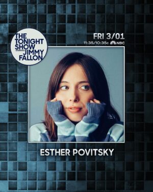 Esther Povitsky Instagram - tonight!!! (show) 

drugstore june is now playing in select theaters nationwide 🍿🎥🍿🎥 (link in bio w more info)
