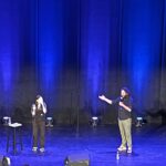 Esther Povitsky Instagram - goal achieved: if dave ever breaks up with me his hometown theater will be ruined for him forever