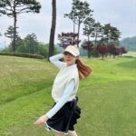 Eun Ji Instagram - 하하하하호호호 즐겁따 !⛳️