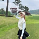 Eun Ji Instagram - 하하하하호호호 즐겁따 !⛳️