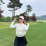 Eun Ji Instagram - 하하하하호호호 즐겁따 !⛳️