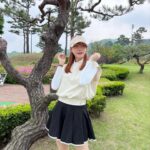 Eun Ji Instagram - 하하하하호호호 즐겁따 !⛳️