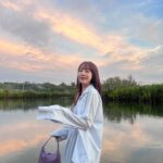 Eun Ji Instagram - 처음으로 반딧불 본 날!🤩