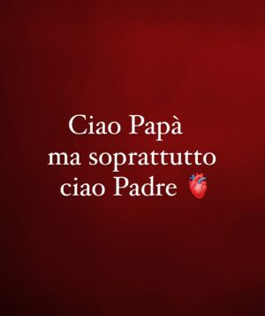 Euridice Axén Instagram - Come sono stata fortunata ad averti 🫀 W le tute con il bat davanti, le lucine, la gassosa e i Queen che suonavano come Mozart! La domenica era il tuo giorno e così è stato anche oggi. Ti amo Papà Franco.