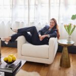 Eva Amurri Martino Instagram - Happily Eva After x @benchmademodern : a furniture collection with curve appeal 😜🥳🙌🏻 This 18-piece seating collection features beautiful, custom, Made-In-The-USA furniture pieces that are delivered to you in weeks. I’ve always believed design should be both beautiful and functional – a philosophy I share with BenchMade Modern. Their commitment to creating high-quality, versatile pieces for today’s homes perfectly complements my vision. Together, we’re thrilled to introduce a collection designed with you, the modern family, in mind. The result? A beautifully modern furniture collection, crafted with love and a dedication to exceptional quality. More on this partnership on HappilyEvaAfter.com today! 📷: @juliadags Furniture, contemporary furniture, made in the USA, family room, living room design, living room inspo, performance fabrics, performance furniture, blogger style