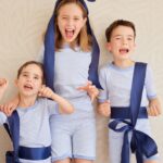 Eva Amurri Martino Instagram - Although Kyle and Ian both know that these three are the real gift (✨cough✨ You’re Welcome ✨cough✨) there’s nothing wrong with spoiling Dad on Father’s Day! Today on HappilyEvaAfter.com I have the only Father’s Day gift guide you’ll need, with picks in every price point 📷: @juliadags Father’s Day, Father’s Day inspo, Father’s Day gift guide, striped pajamas, kids pajamas, family photos