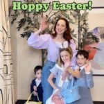 Eva Amurri Martino Instagram - Help me choose! 🐰🐣🥳 How cute are the looks on the kids 🥹💕 Find all our looks through the link in my bio, or on stories before they expire! #eastersunday #easterstyle #springstyle #kidstyle #momlife #styleme