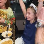 Eva Amurri Martino Instagram - A night filled with Blended Family Joy, in honor of our family’s vibrant Caboose! 🥳♥️ Kyle grew up going to Sakura in Westport for every birthday celebration, and now we do it too with our kiddos! And now we have so many more seats filled than we did four years ago 🥹🥰 I’m really grateful for my family. It’s not traditional, and it’s certainly not always easy or simple- but it’s perfect for us and it’s healing me in so many ways I didn’t expect. Here’s to doing what makes you happier, even if some people don’t understand it! #blendedfamily #lifeafterdivorce #modernfamily #momlife #hibachi